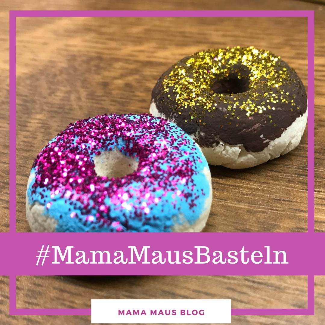 #MamaMausBasteln für Kinder – Kinderküche – Donuts aus Salzteig