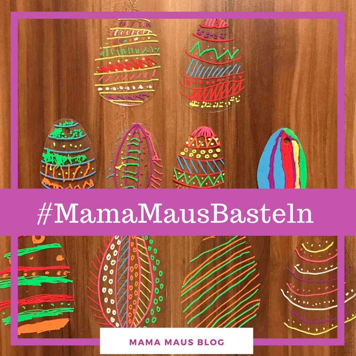 #MamaMausBasteln für Kinder – Mobile mit Ostereier