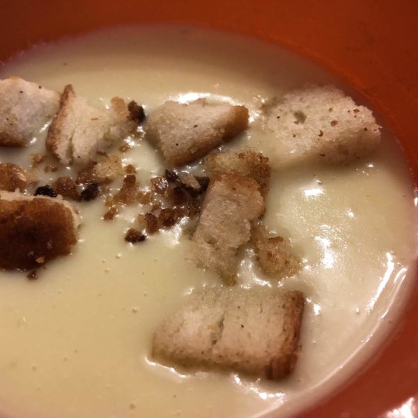 Rezept für Kartoffel-Käse-Suppe aus dem Thermomix